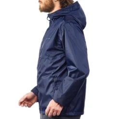 Quechua Veste Coupe Vent Et Déperlante De Randonnée - Raincut Full Zip - Homme -Quechua Magasin veste coupe vent et deperlante de randonnee raincut full zip homme 5
