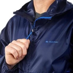 Quechua Veste Coupe Vent Et Déperlante De Randonnée - Raincut Full Zip - Homme -Quechua Magasin veste coupe vent et deperlante de randonnee raincut full zip homme 6