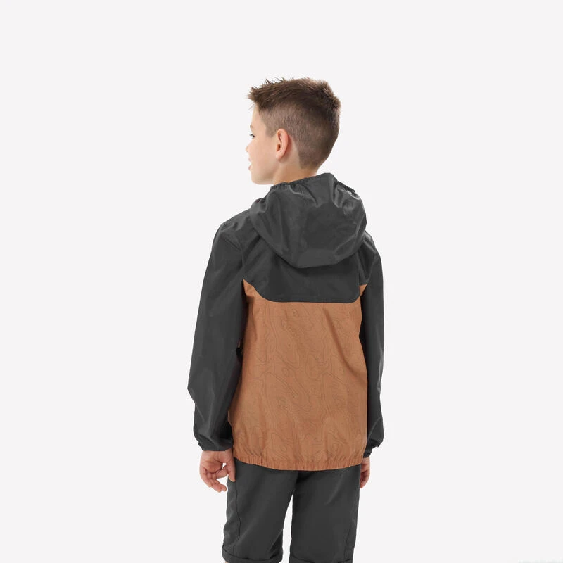 Quechua Veste Imperméable De Randonnée - MH100 Zip - Enfant 7-15 Ans 5 Quechua Veste Imperméable De Randonnée - MH100 Zip - Enfant 7-15 Ans – Image 5