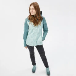Quechua Veste Imperméable De Randonnée Montagne - MH100 - Femme -Quechua Magasin veste impermeable de randonnee montagne mh100 femme 2