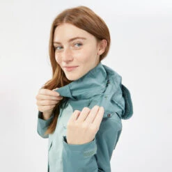 Quechua Veste Imperméable De Randonnée Montagne - MH100 - Femme -Quechua Magasin veste impermeable de randonnee montagne mh100 femme 6