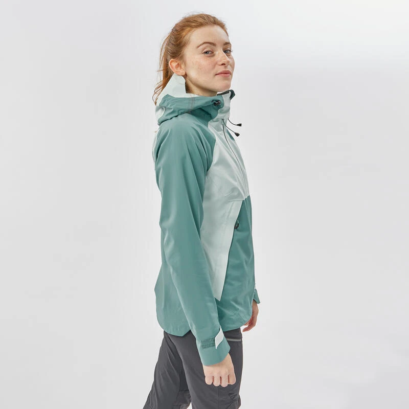 Quechua Veste Imperméable De Randonnée Montagne - MH500 - Femme 2 Quechua Veste Imperméable De Randonnée Montagne - MH500 - Femme – Image 2