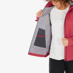 Quechua Veste Imperméable De Randonnée Montagne - MH500 - Femme - Framboise 18 Quechua Veste Imperméable De Randonnée Montagne - MH500 - Femme - Framboise -Quechua Magasin veste impermeable de randonnee montagne mh500 femme framboise 8