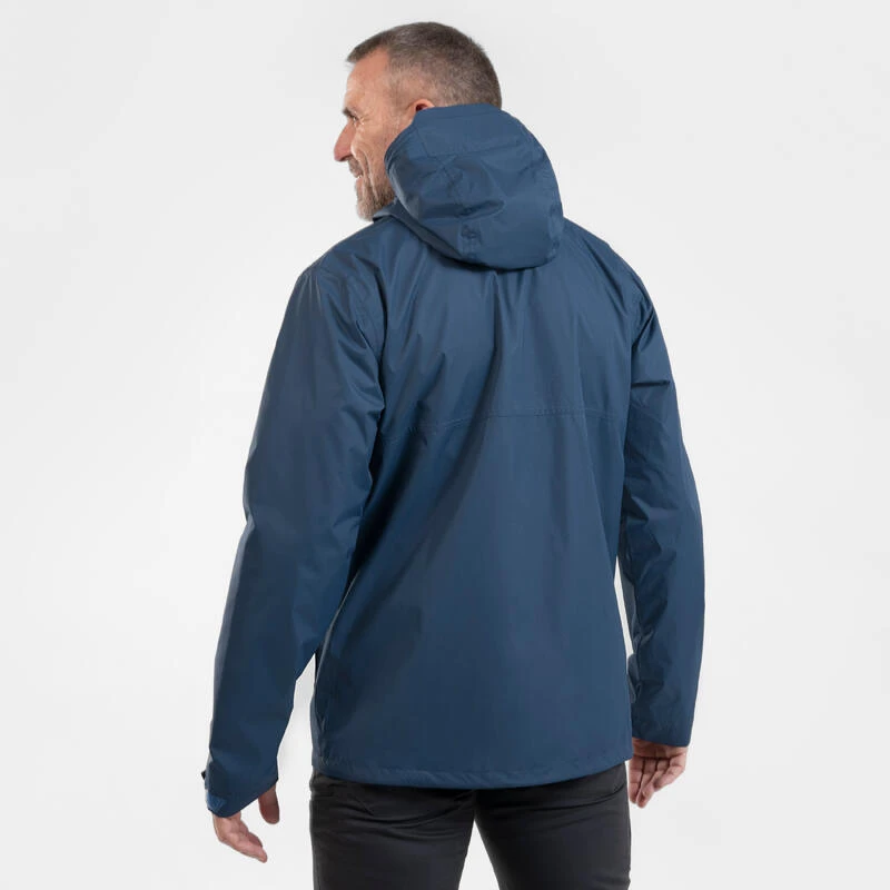 Quechua Veste Imperméable De Randonnée - NH500 Imper - Homme 4 Quechua Veste Imperméable De Randonnée - NH500 Imper - Homme – Image 4