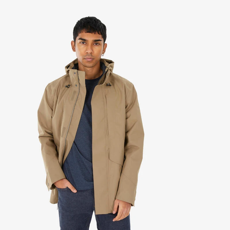 Quechua Veste Imperméable De Randonnée - NH550 Imper - Homme 4 Quechua Veste Imperméable De Randonnée - NH550 Imper - Homme – Image 4