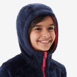 Quechua Veste Polaire Chaude De Randonnée - MH500 Bleue Marine - Enfant 7-15 Ans -Quechua Magasin veste polaire chaude de randonnee mh500 bleue marine enfant 7 15 ans 5