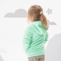 Quechua Veste Polaire Chaude De Randonnée - MH500 Turquoise - Enfant 2- 6 Ans -Quechua Magasin veste polaire chaude de randonnee mh500 turquoise enfant 2 6 ans 2