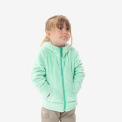 Quechua Veste Polaire Chaude De Randonnée - MH500 Turquoise - Enfant 2- 6 Ans