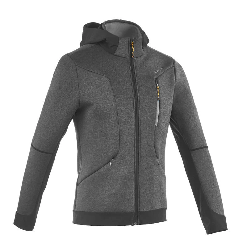 Quechua Veste Polaire De Randonnée Montagne Homme MH920 Gris Chiné 1 Quechua Veste Polaire De Randonnée Montagne Homme MH920 Gris Chiné