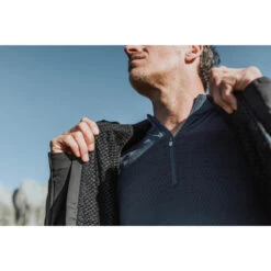 Quechua Veste Polaire Hybride De Randonnée- MH920 Hood - Homme -Quechua Magasin veste polaire hybride de randonnee mh920 hood homme 2