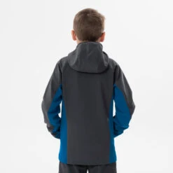 Quechua Veste Softshell De Randonnée MH550 -bleue Et Grise - Enfant 7-15 ANS -Quechua Magasin veste softshell de randonnee mh550 bleue et grise enfant 7 15 ans 5